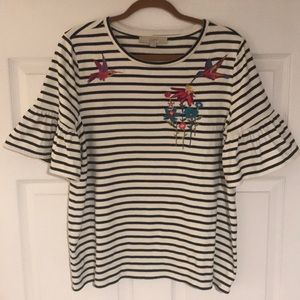 LOFT Novelty Knit Blouse! 💐